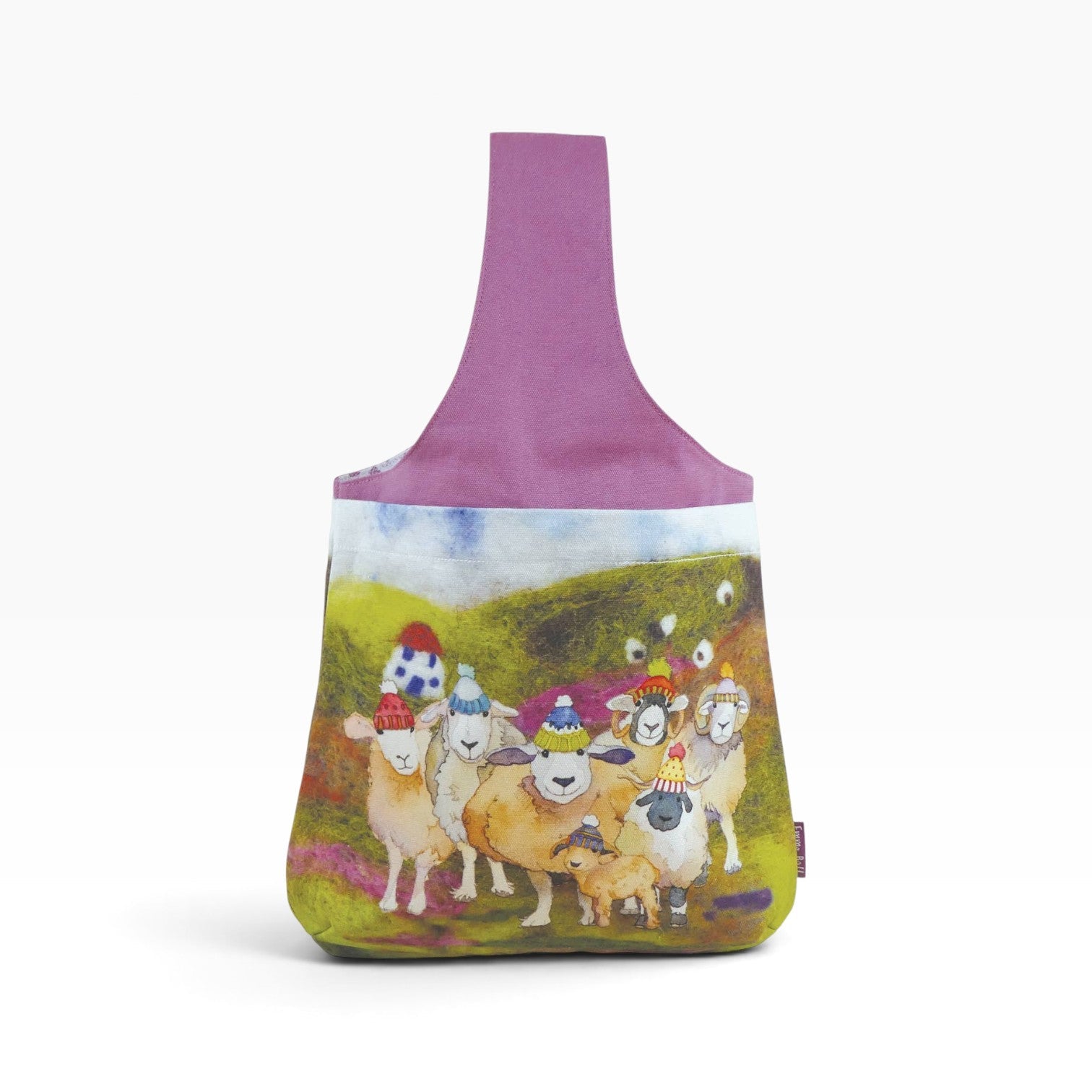 Happy Sheep Large Wrist Bag
