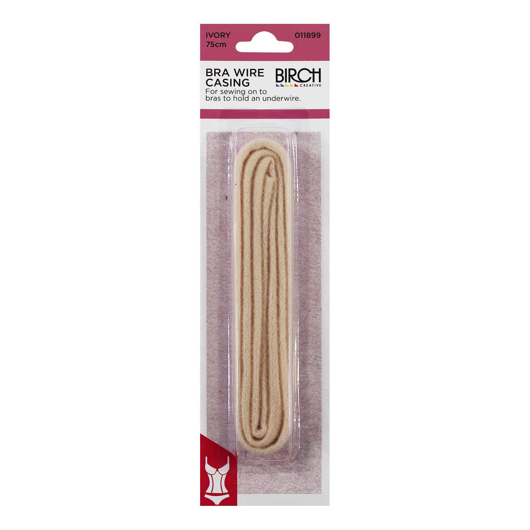 Bra Wire Casing 75cm, view 2