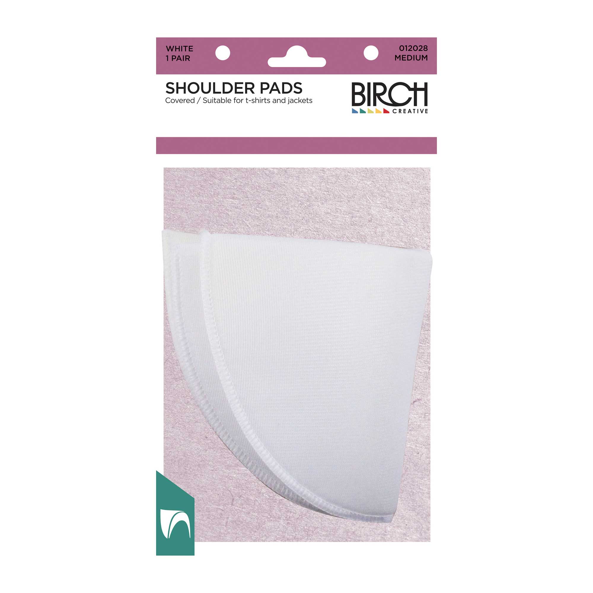 Shoulder Pad Covered 12mm medium, view 2