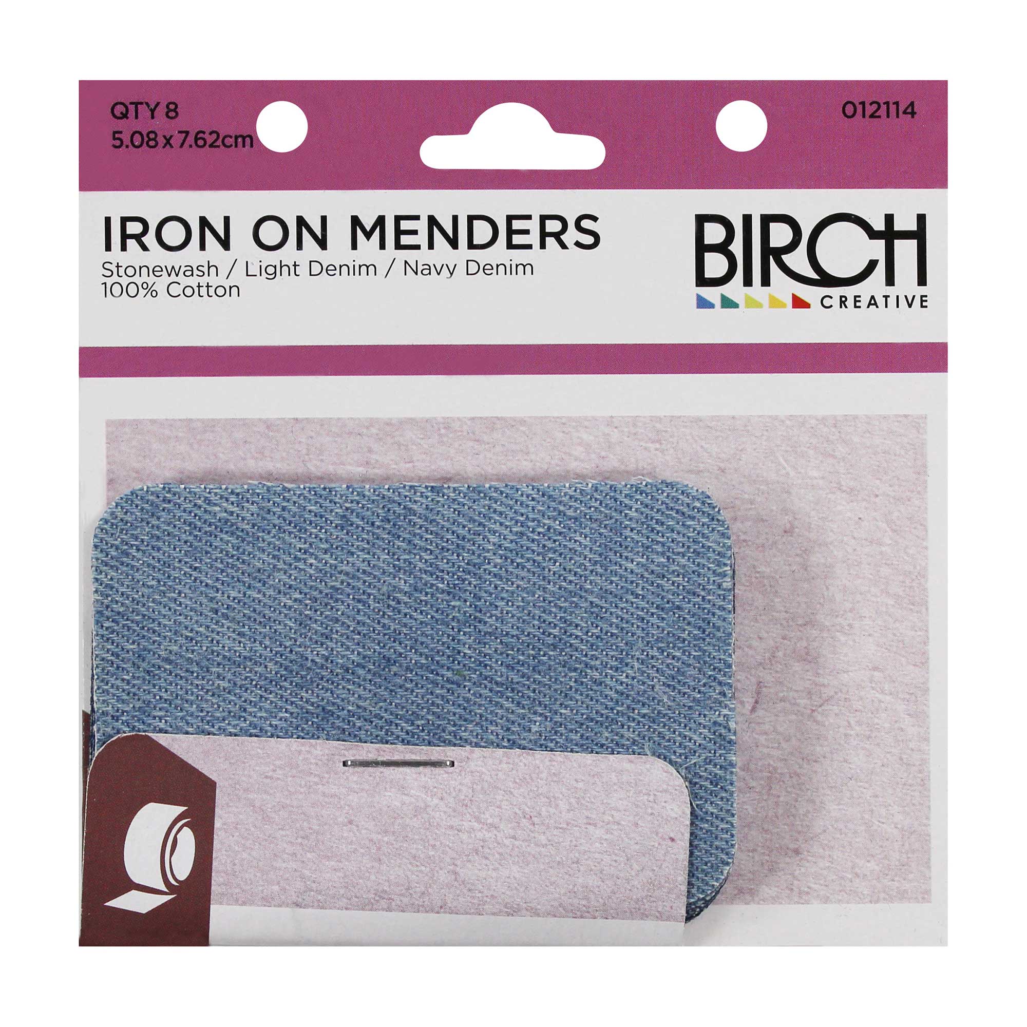 Iron On Menders Pack Of 8, view 2