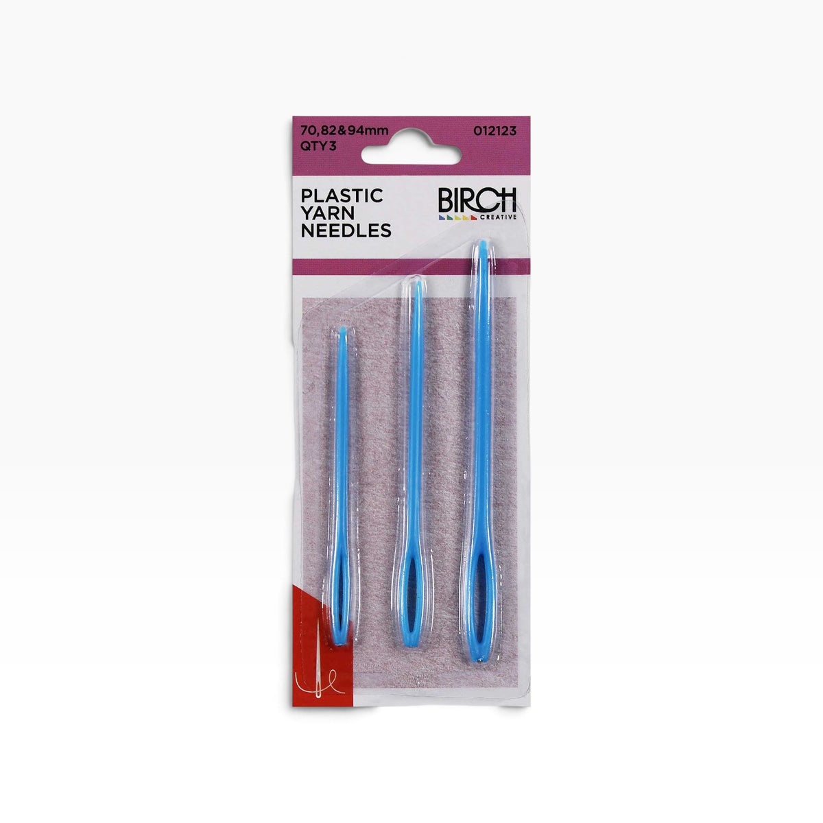Birch Plastic Yarn Needles