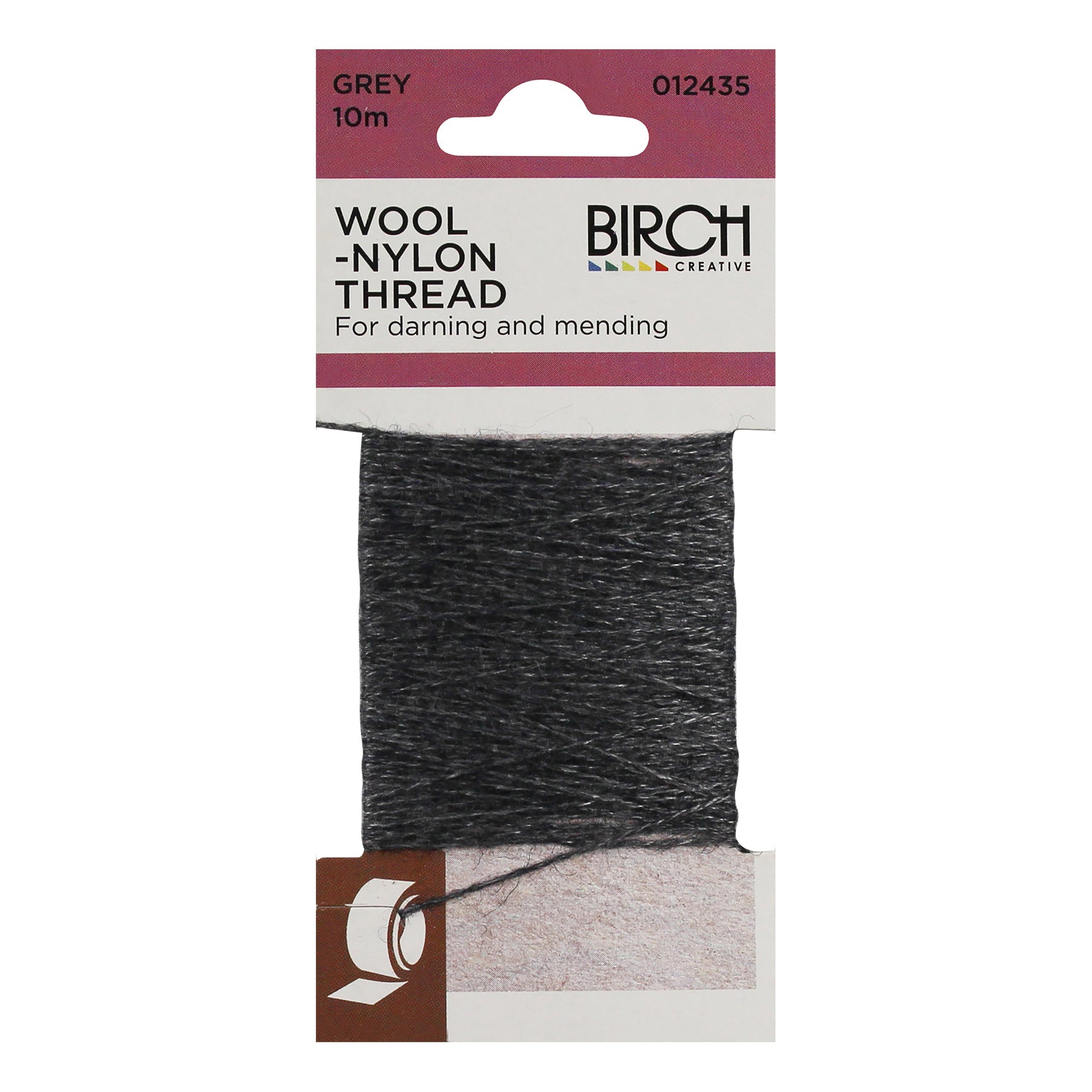 Thread Wool/Nylon Mending 10m, view 3