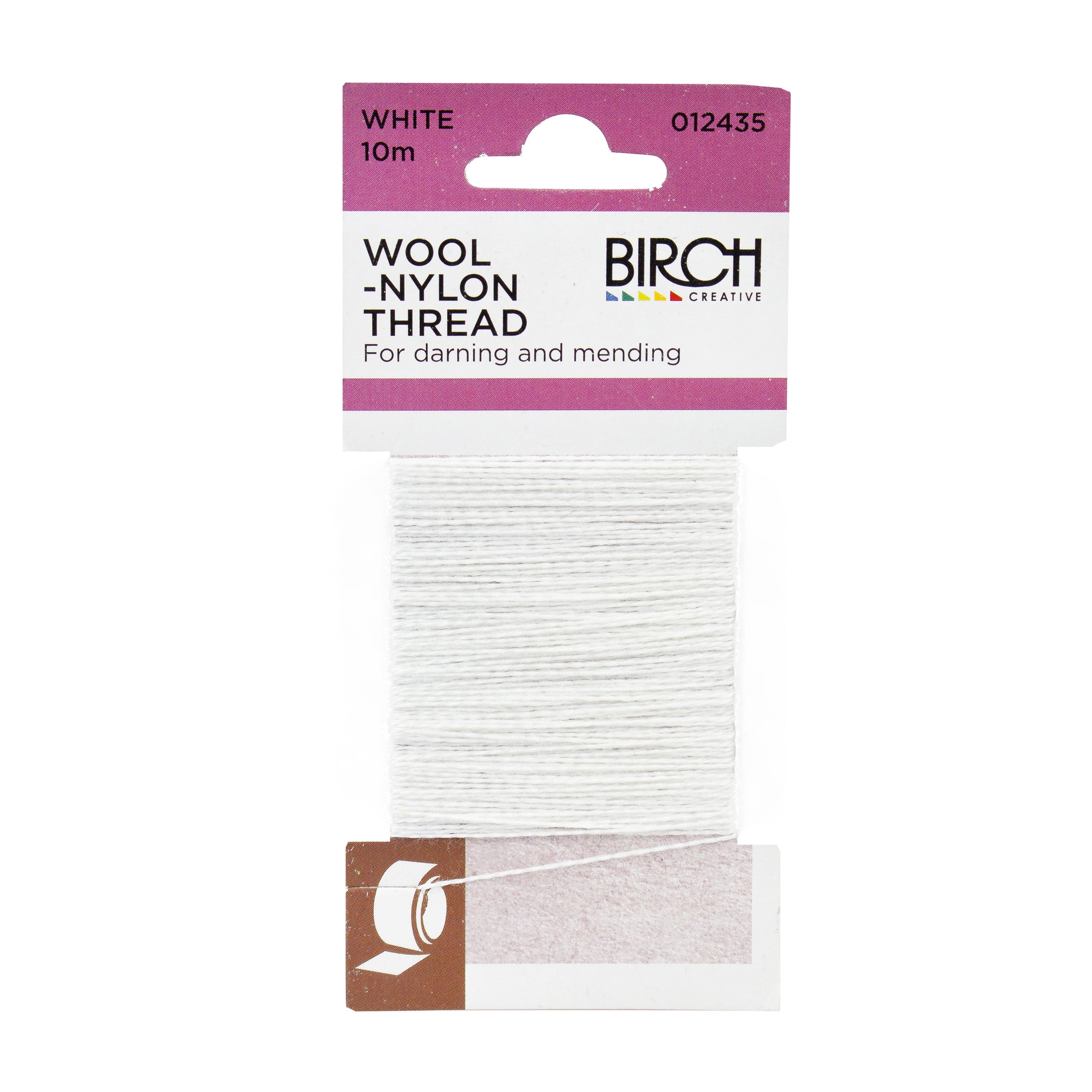 Thread Wool/Nylon Mending 10m, view 4