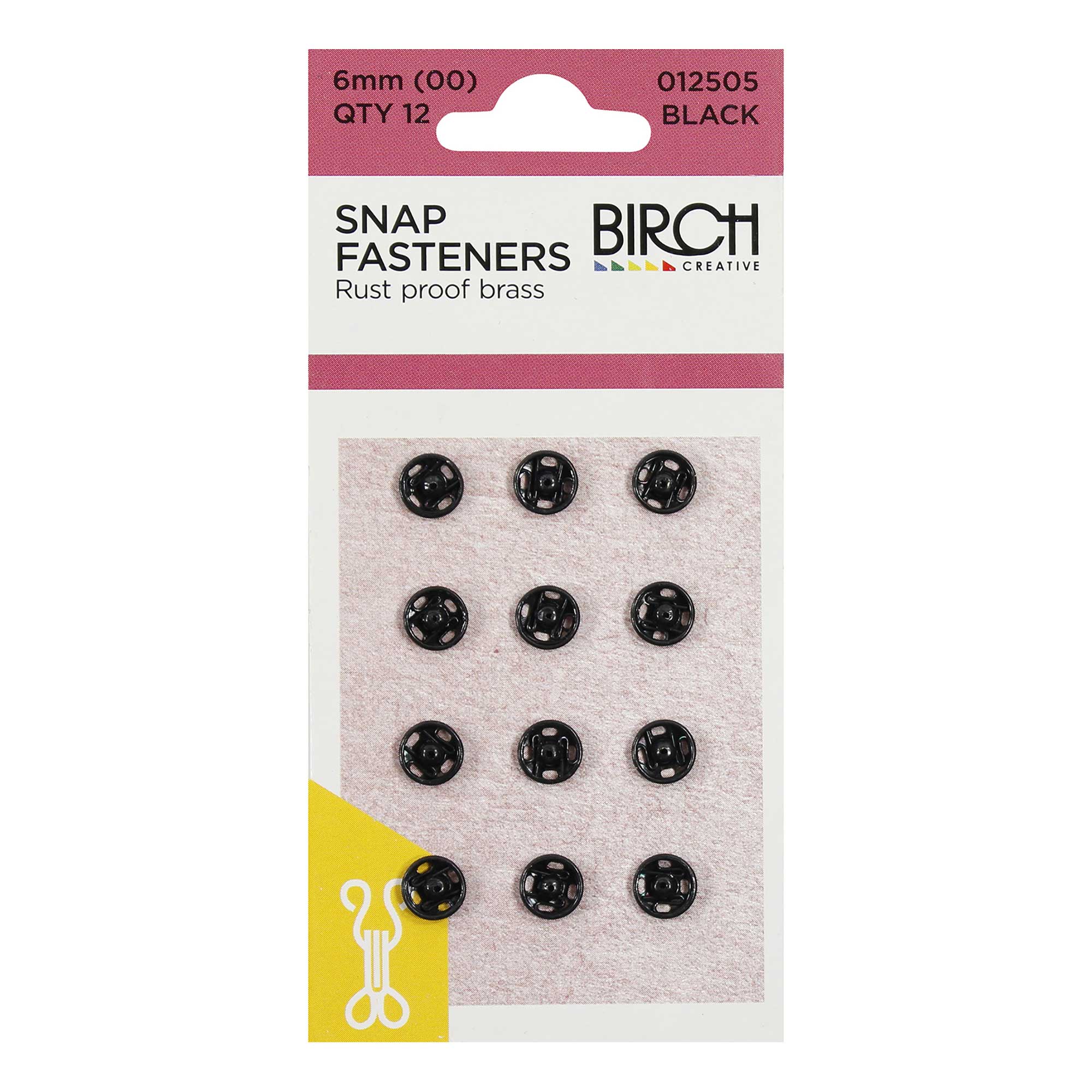 Snap Fasteners 12 x 5mm, view 3