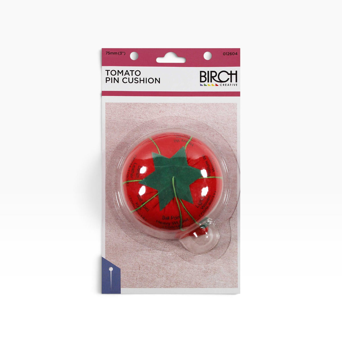 Birch Tomato Pin Cushion
