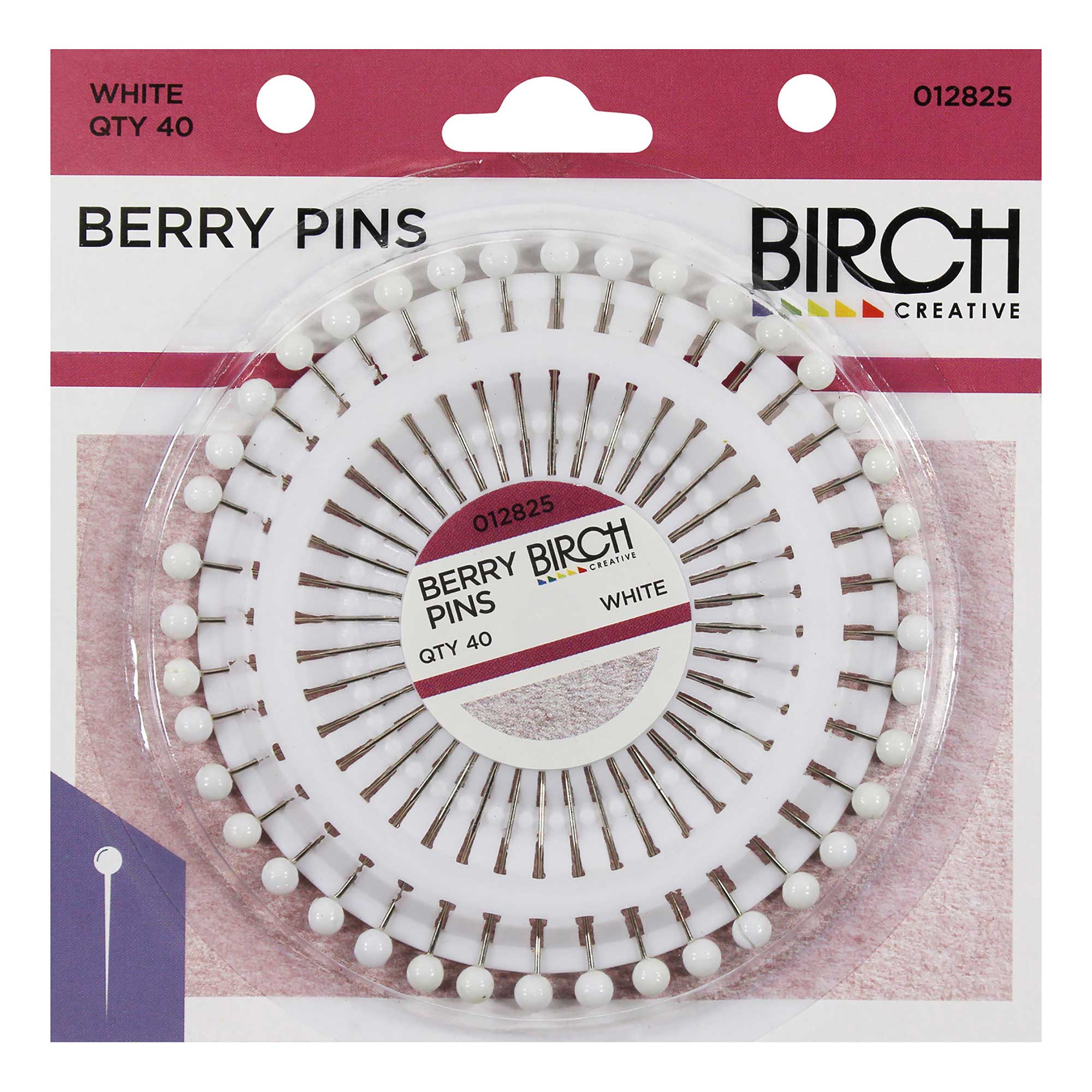 Pins Berry Rosette, view 3