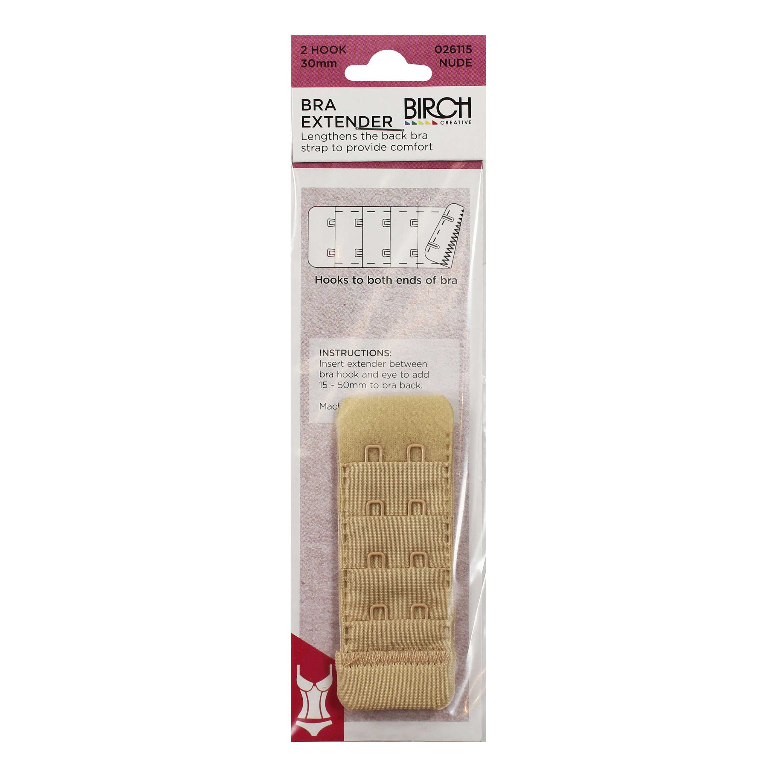 Bra Extender 4 Row 2 Hook, view 2