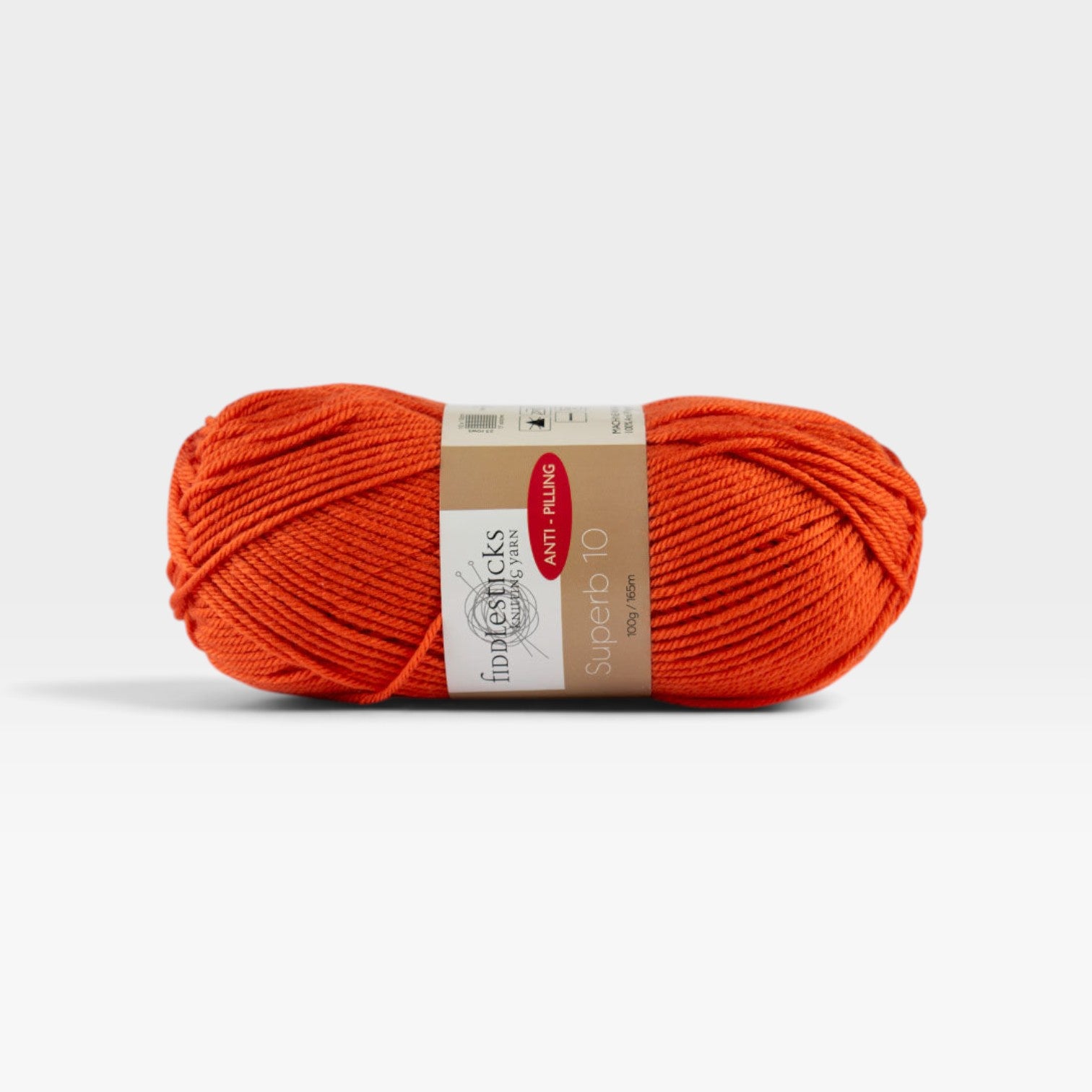 Fiddlesticks Superb 10 ply - Burnt Orange