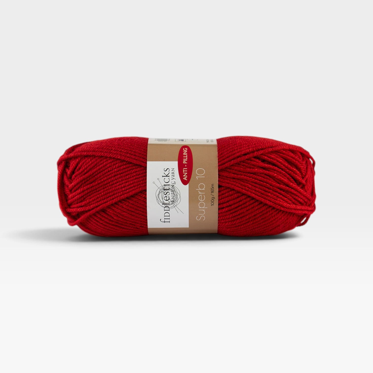 Fiddlesticks Superb 10 ply - Blood Red