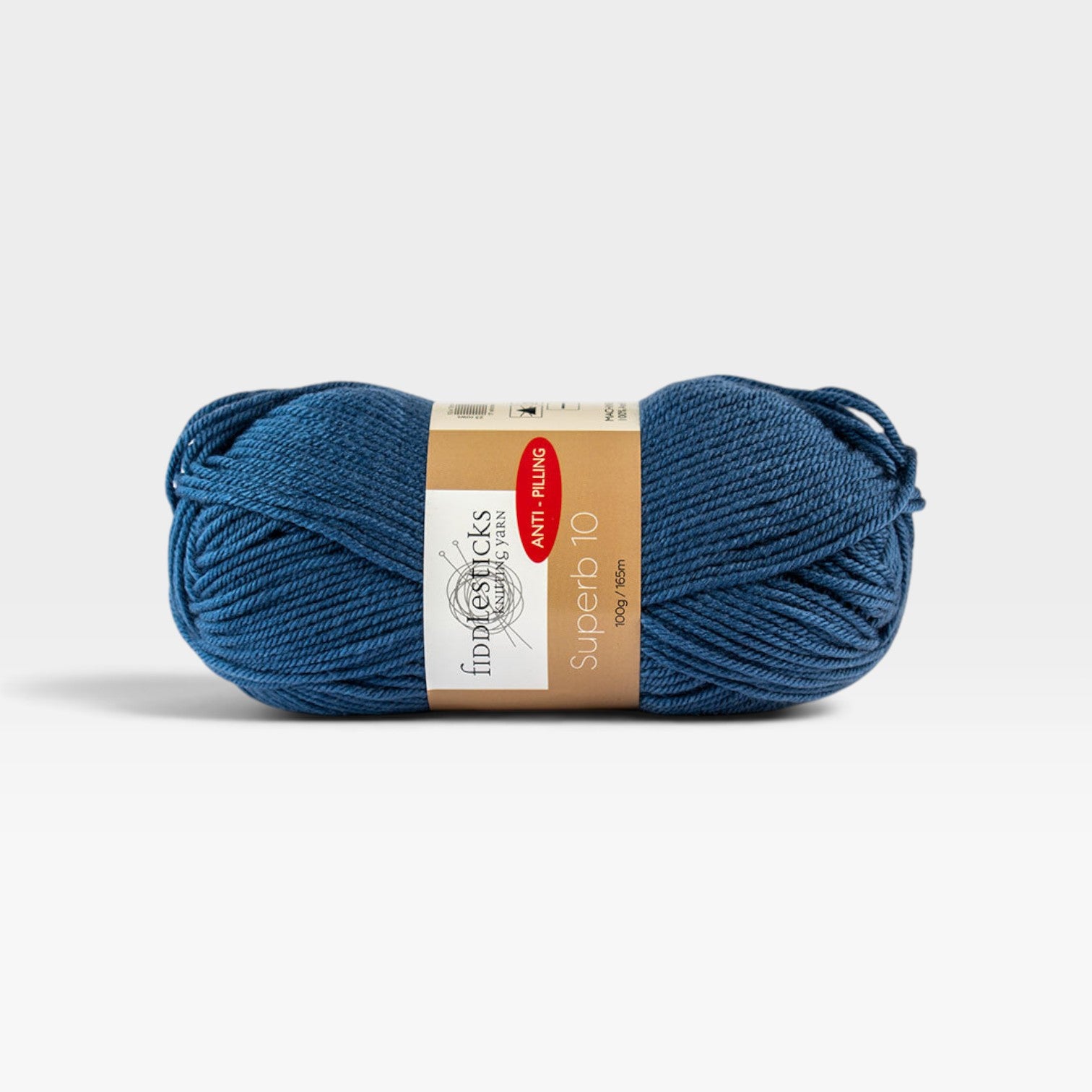 Fiddlesticks Superb 10 ply - Denim Blue