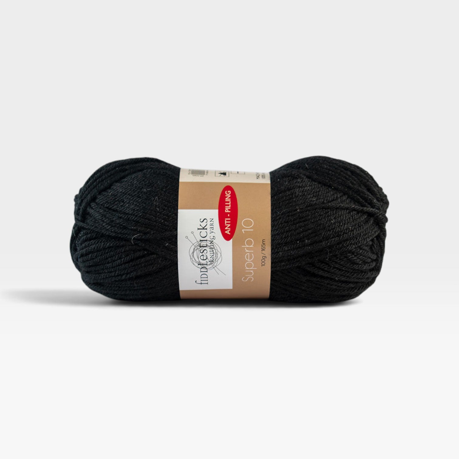Fiddlesticks Superb 10 ply - Black