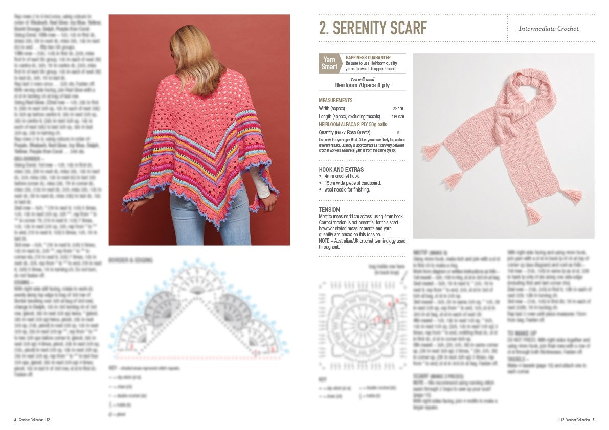 Patons 112 Crochet Collection pattern, page 3