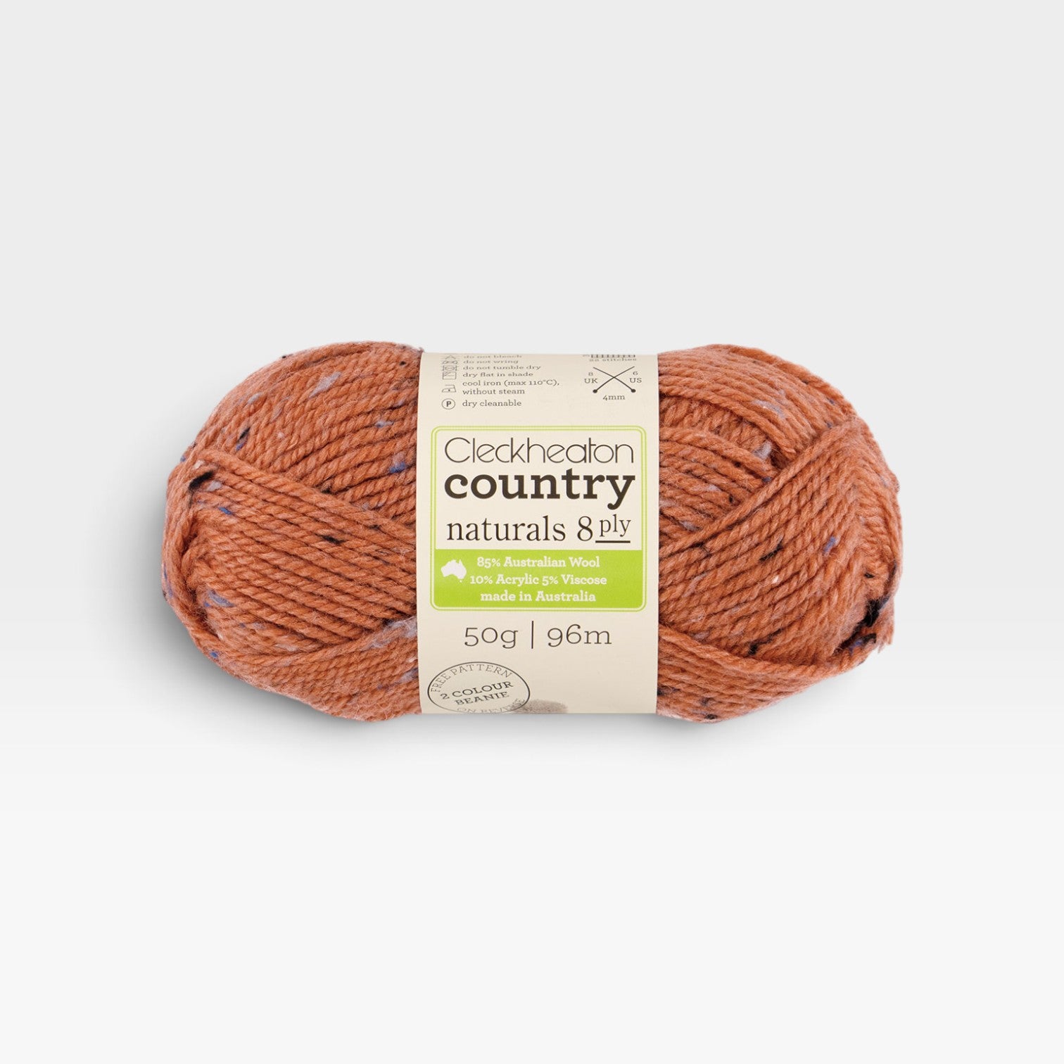 Cleckheaton Country Naturals 8ply - Ginger Spice