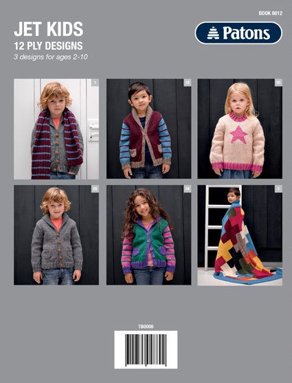Patons Jet Kids 12 ply Designs 8012, view 5