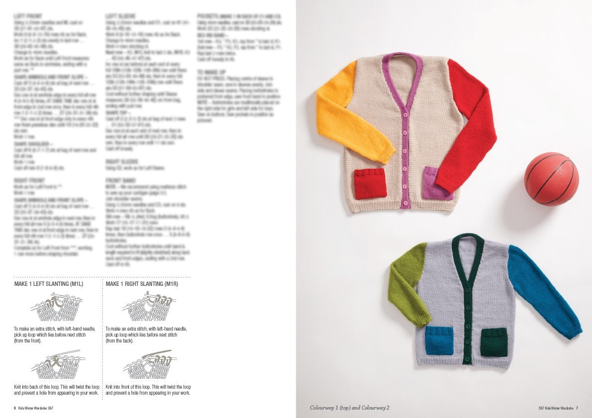 Kids Winter Wardrobe inside pages