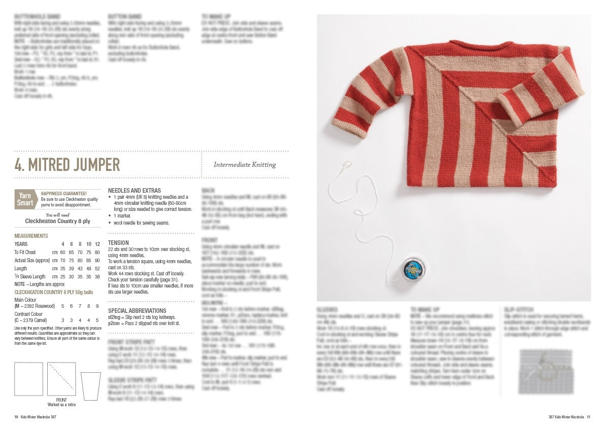 Kids Winter Wardrobe inside pages