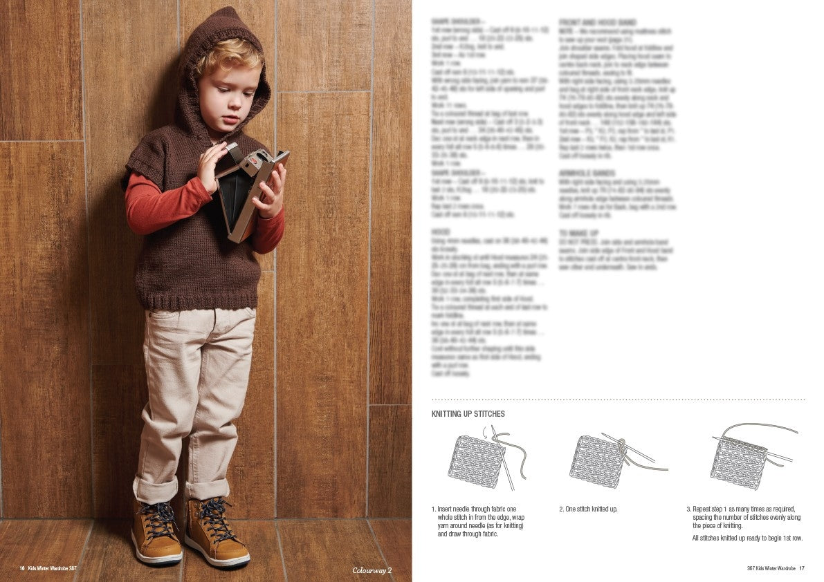Kids Winter Wardrobe inside pages