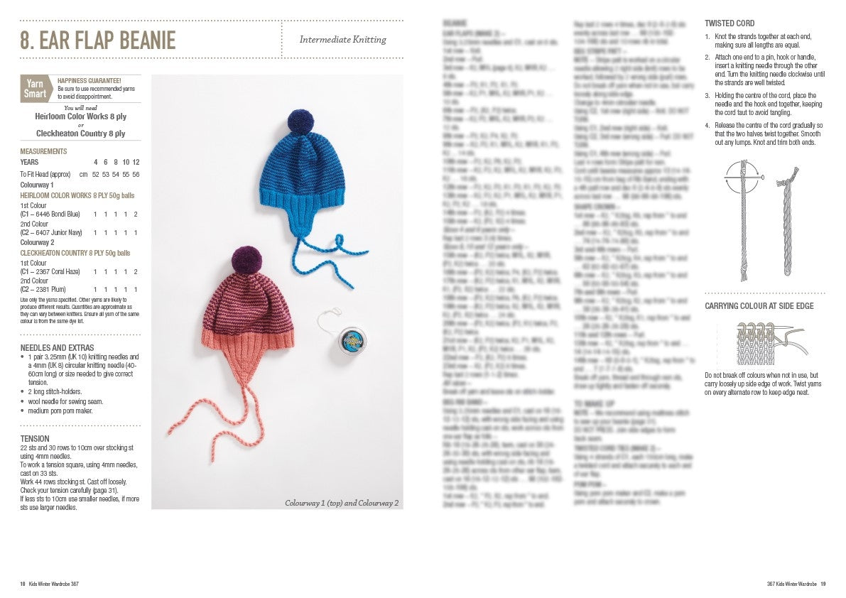 Kids Winter Wardrobe inside pages