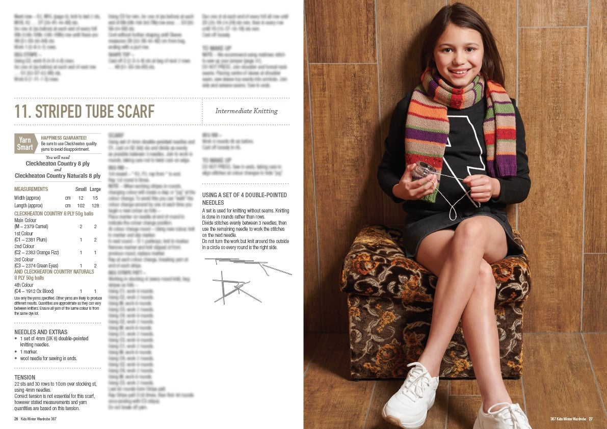 Kids Winter Wardrobe inside pages