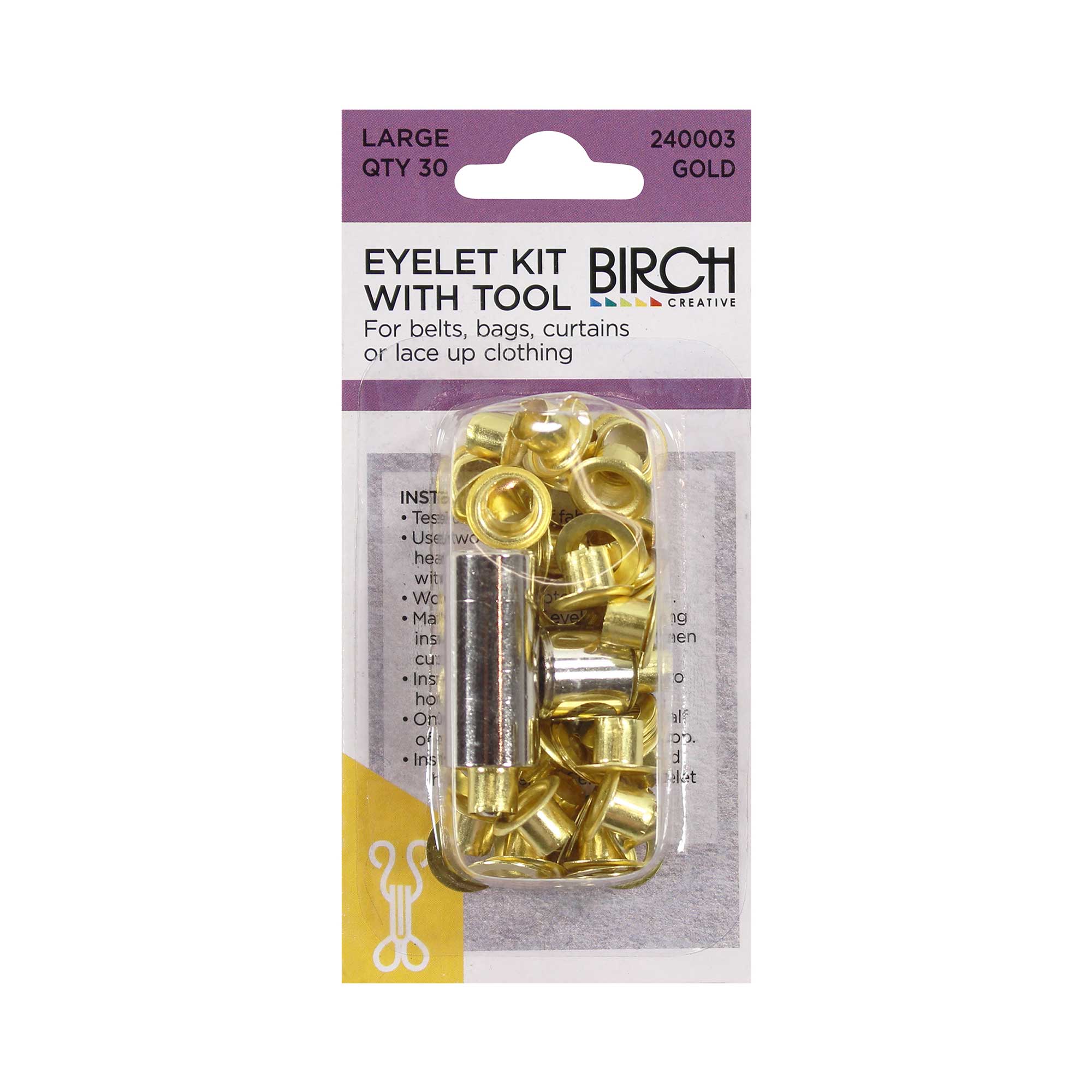 Eyelet Kit & Tool Large, view 2