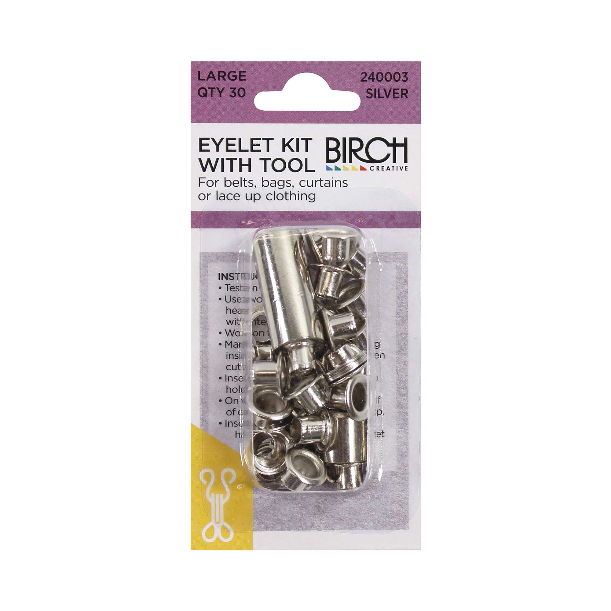 Eyelet Kit & Tool Large, view 3