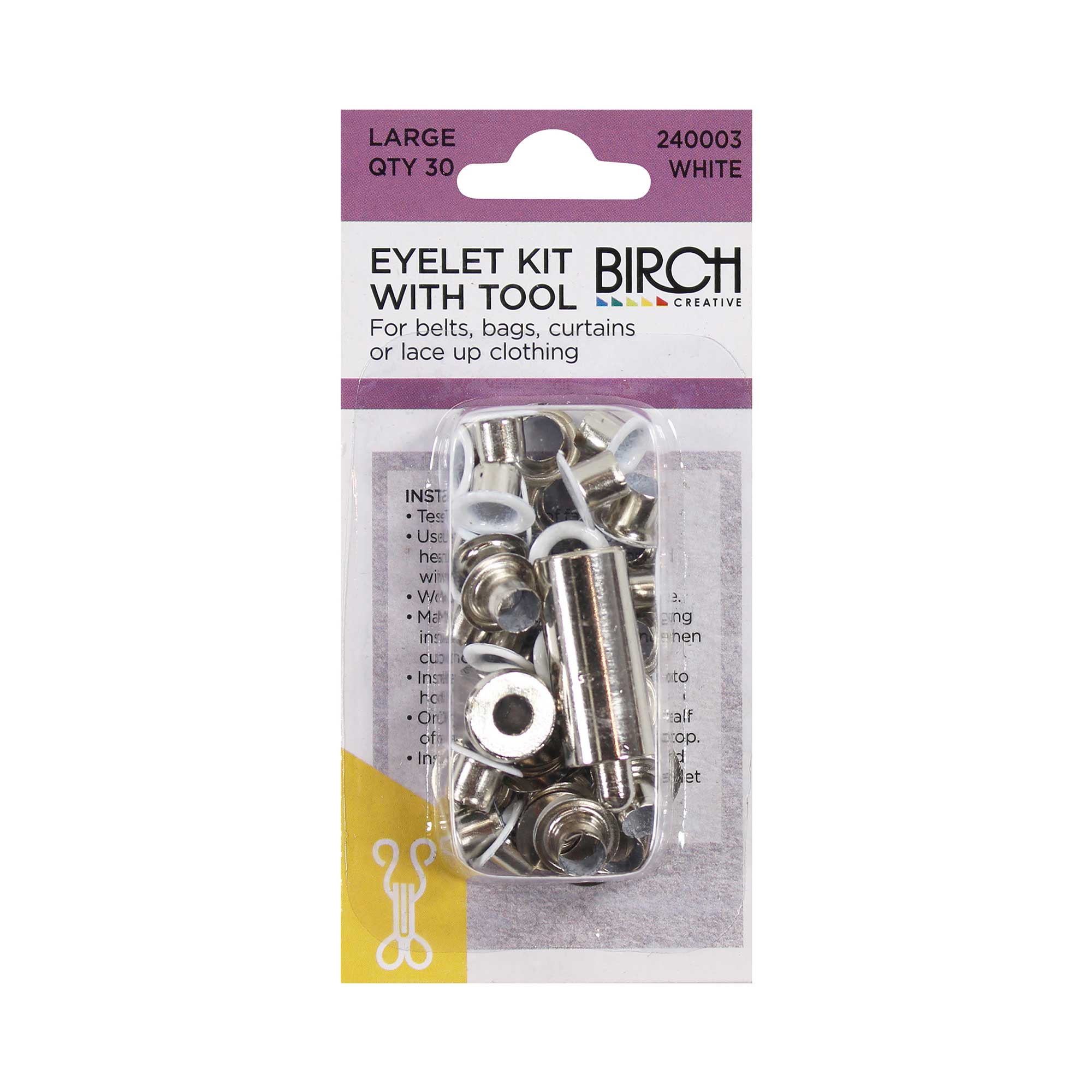 Eyelet Kit & Tool Large, view 4