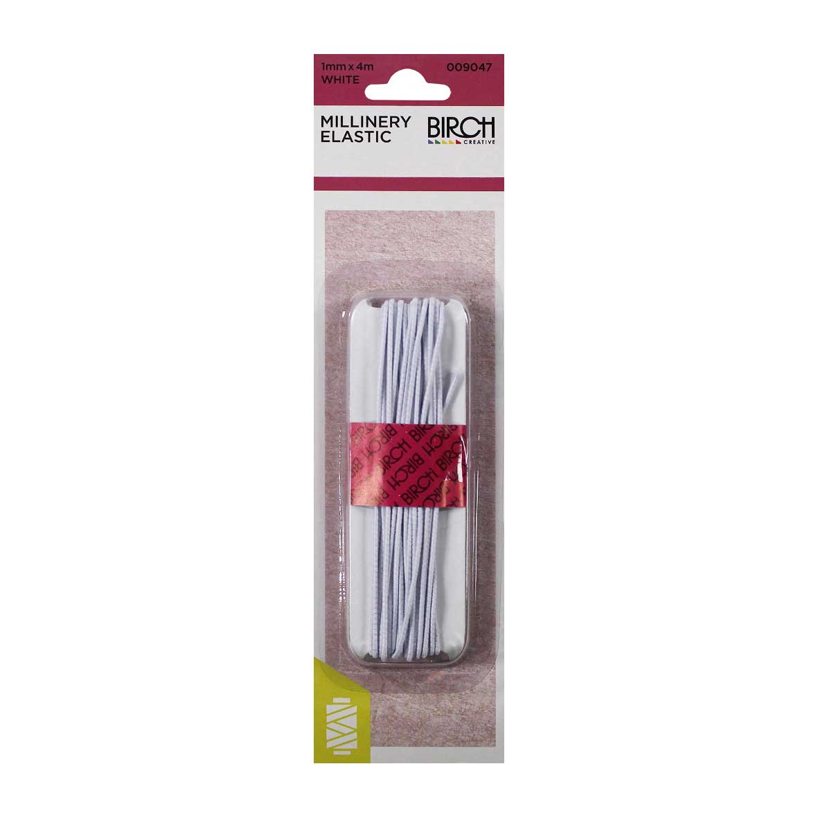 Millinery Elastic 4mm x 4m, view 2