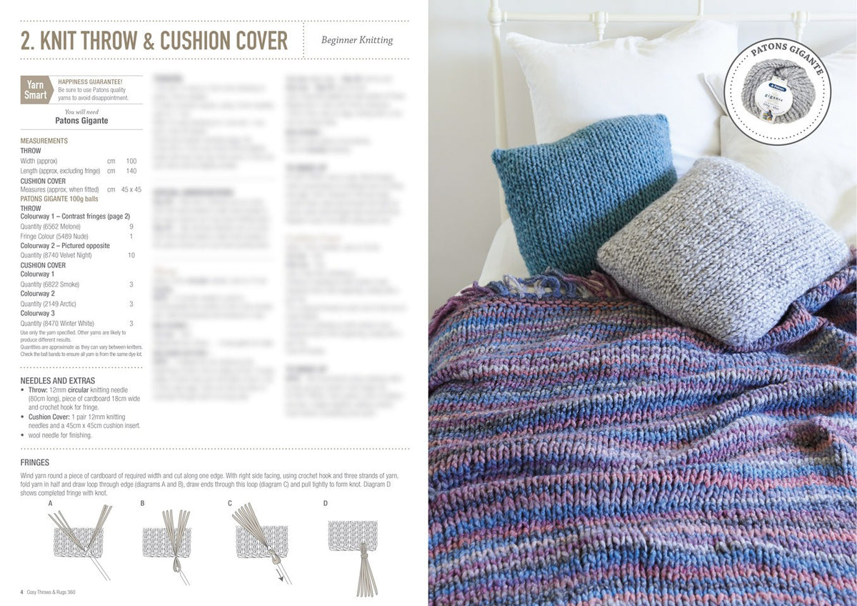 Cosy Throws and Rugs, inside pages