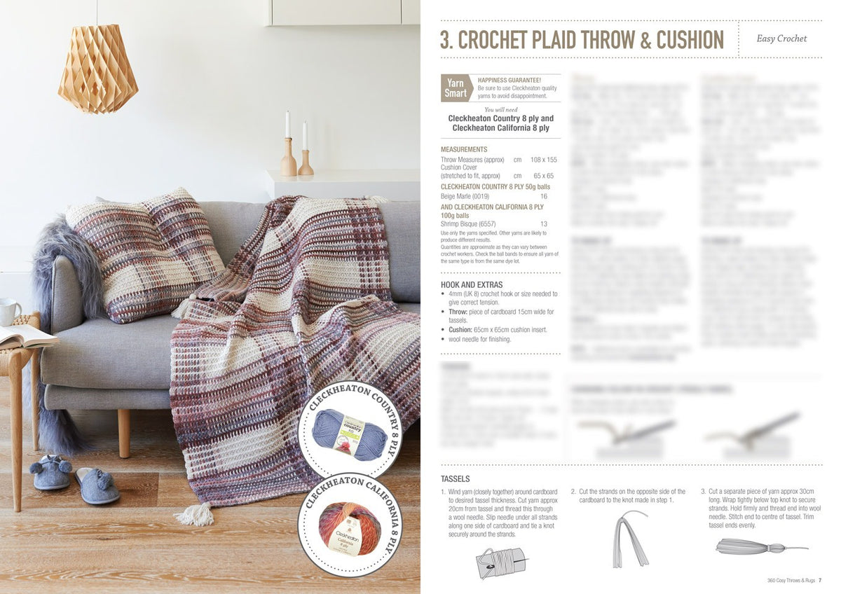 Cosy Throws and Rugs, inside pages