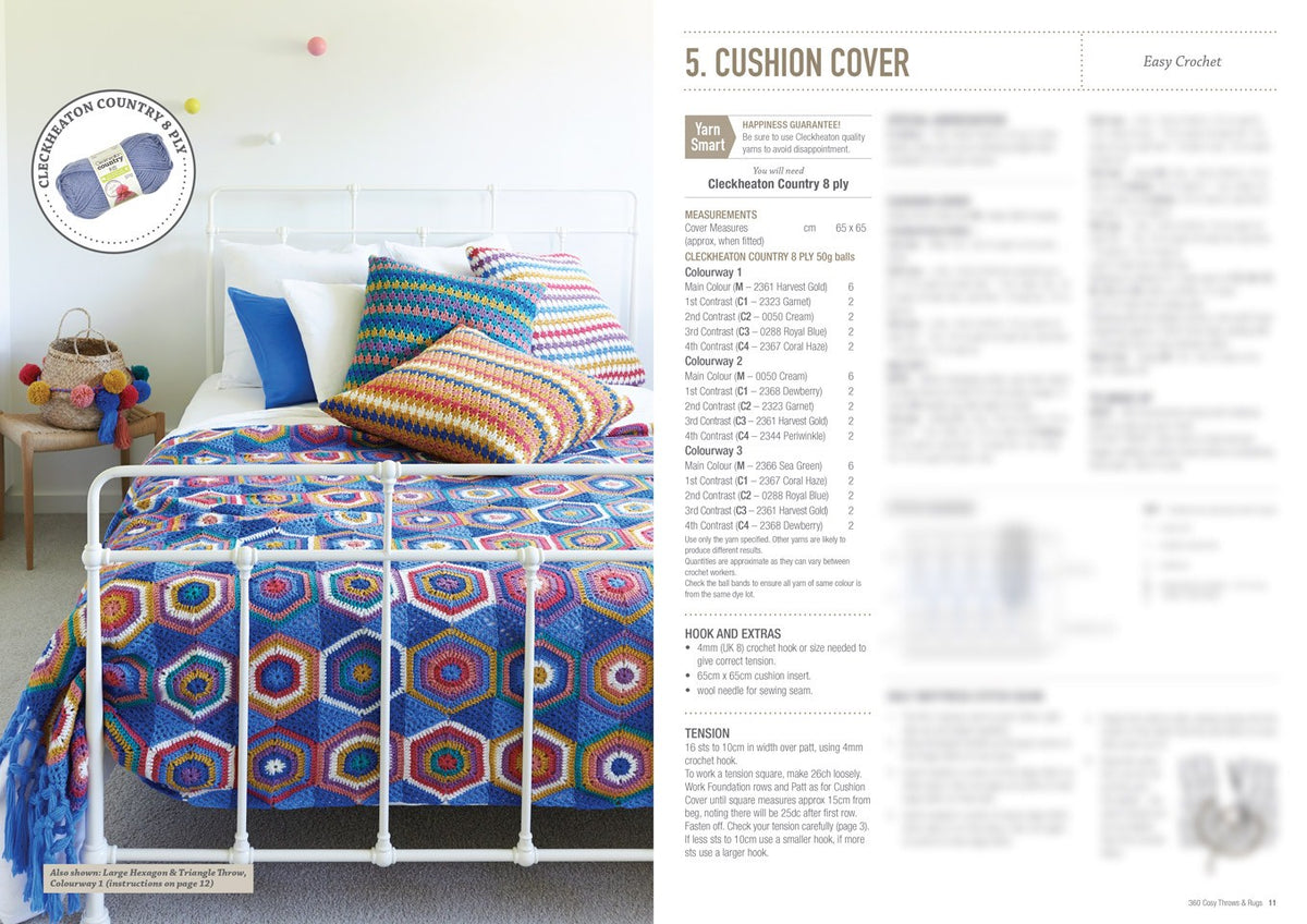 Cosy Throws and Rugs, inside pages