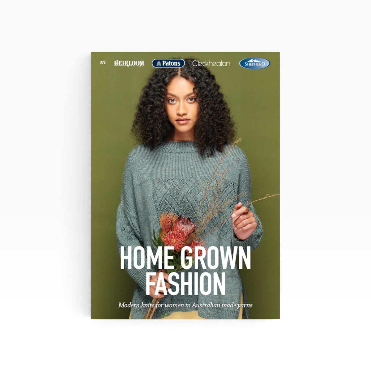 Cleckheaton 372 Home Grown Fashion pattern, cover