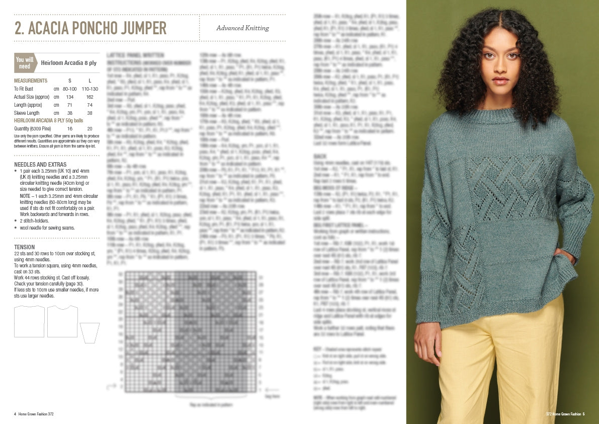 Cleckheaton 372 Home Grown Fashion pattern, page 3