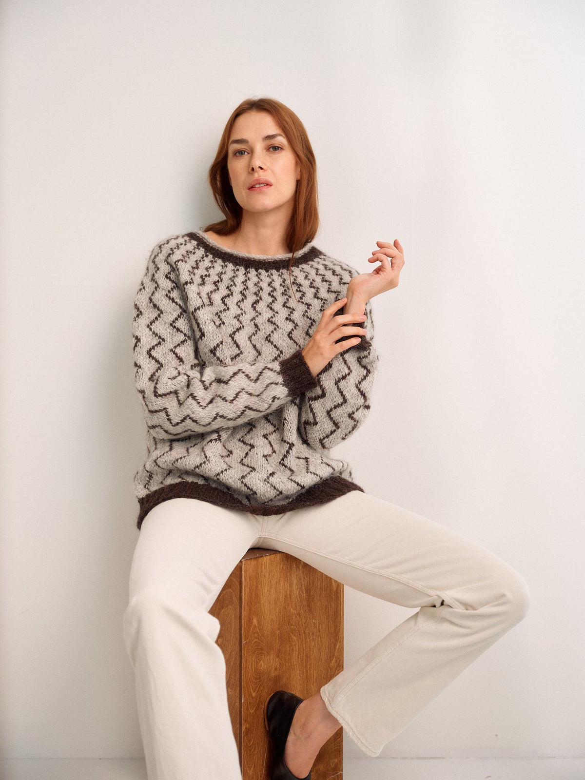 52 Weeks of Sweaters, inside the book