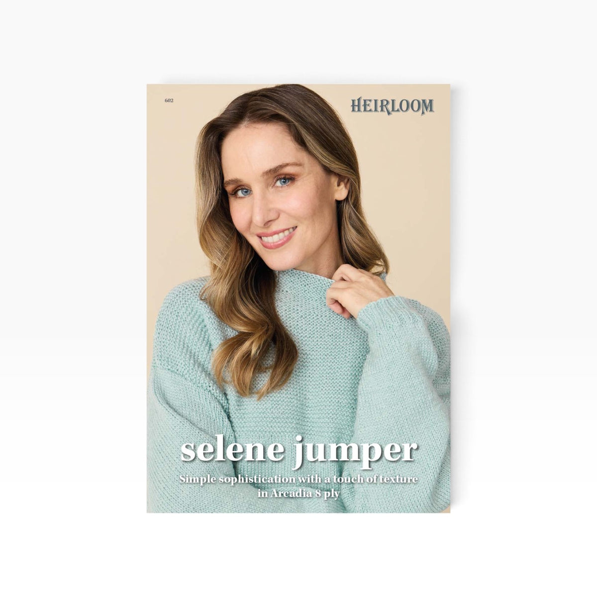 Heirloom 602 Selene Jumper pattern, cover