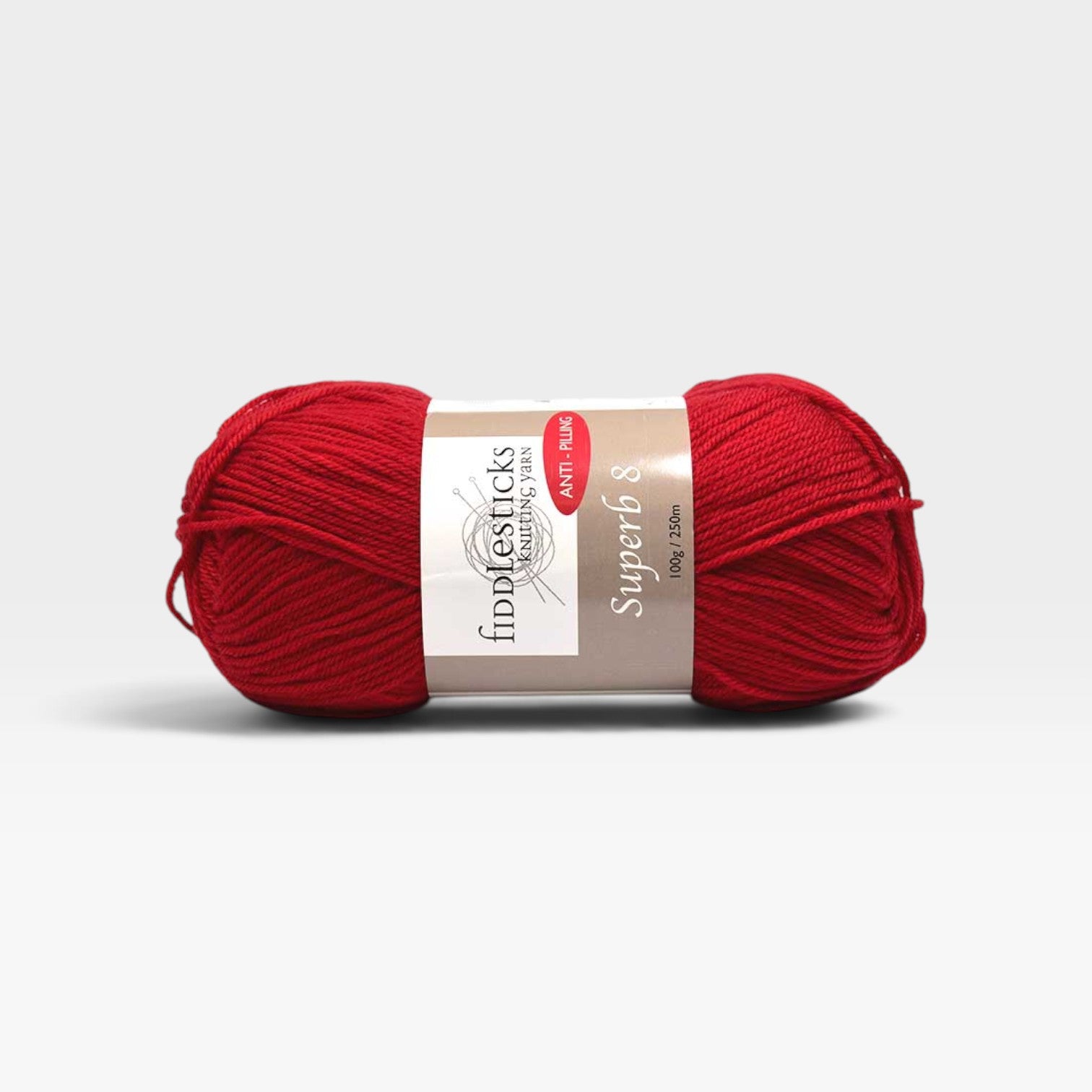 Fiddlesticks Superb 8 ply - Rich Red 70006