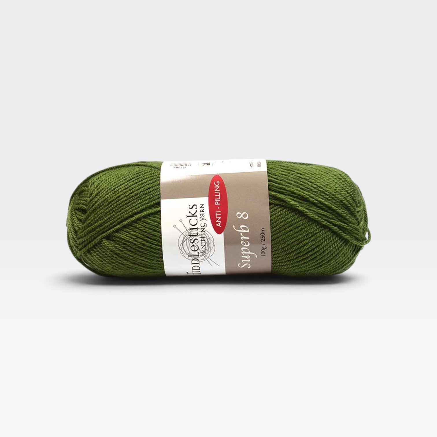 Fiddlesticks Superb 8 ply - Khaki Green 70013