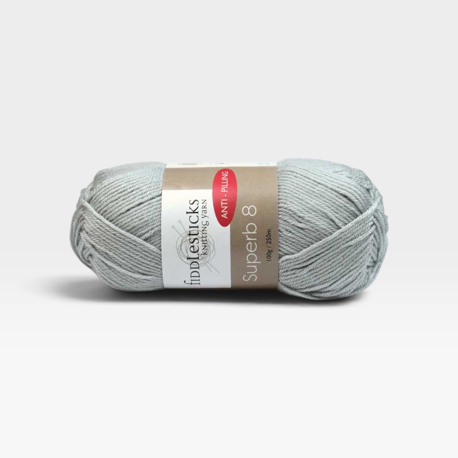 Fiddlesticks Superb 8 ply - Marle Grey 70025