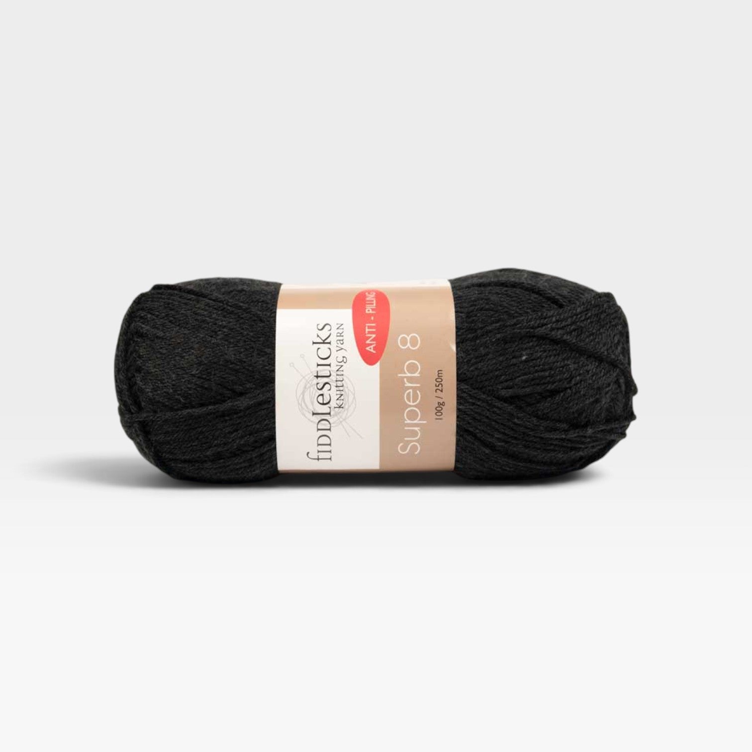 Fiddlesticks Superb 8 ply - Dark Charcoal 70032