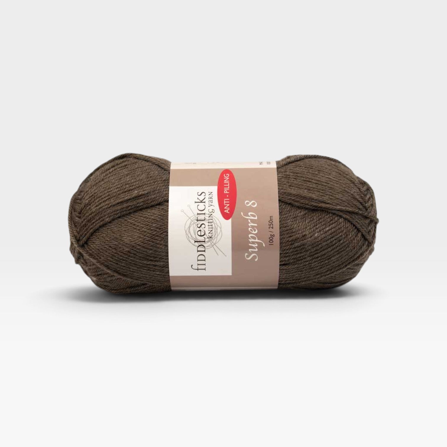 Fiddlesticks Superb 8 ply - Brown 70033