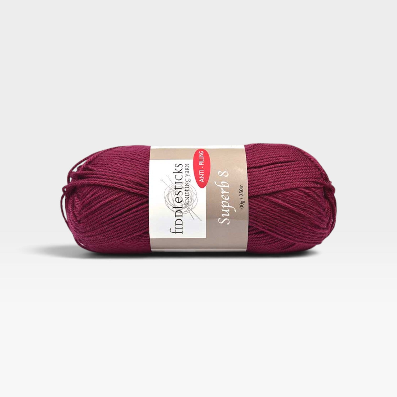 Fiddlesticks Superb 8 ply - Wine 70045
