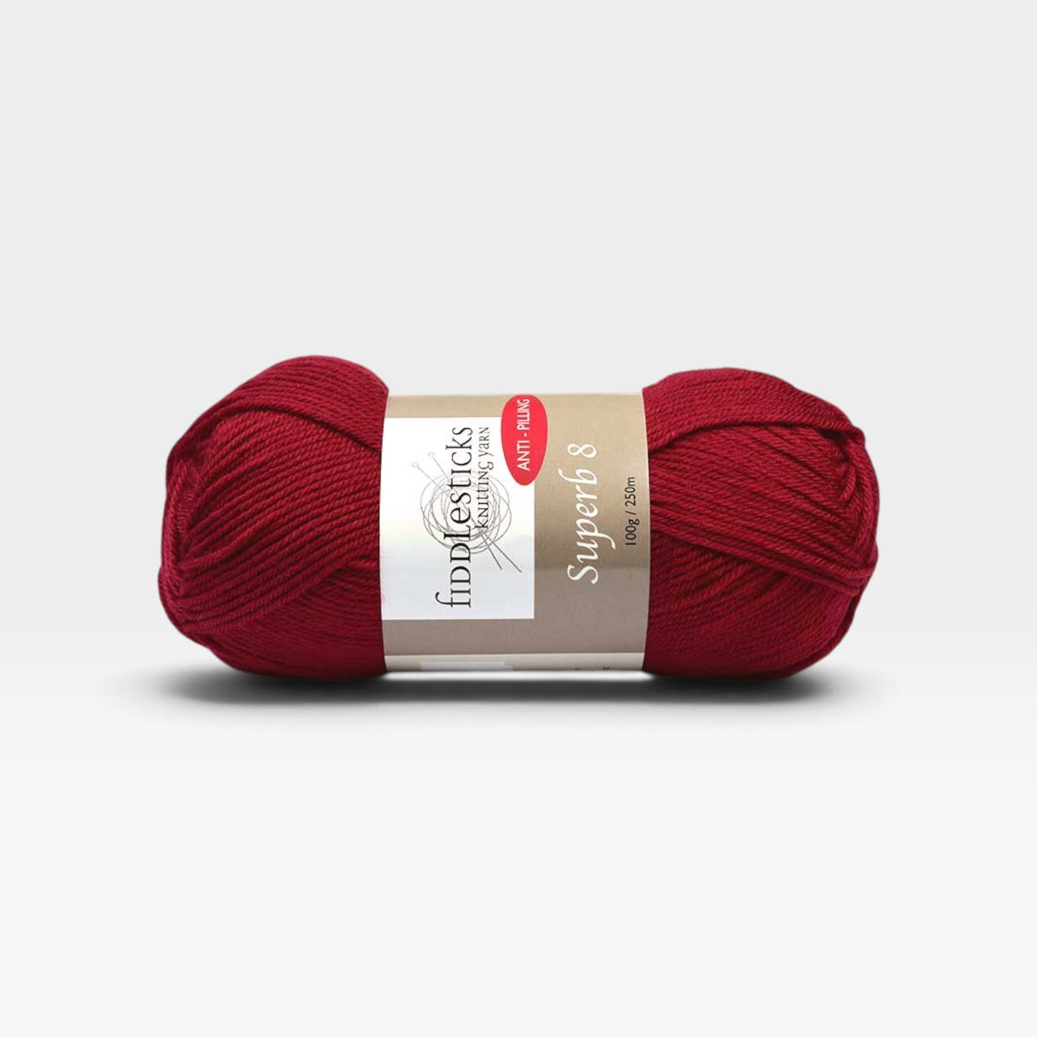 Fiddlesticks Superb 8 ply - Cherry 70071