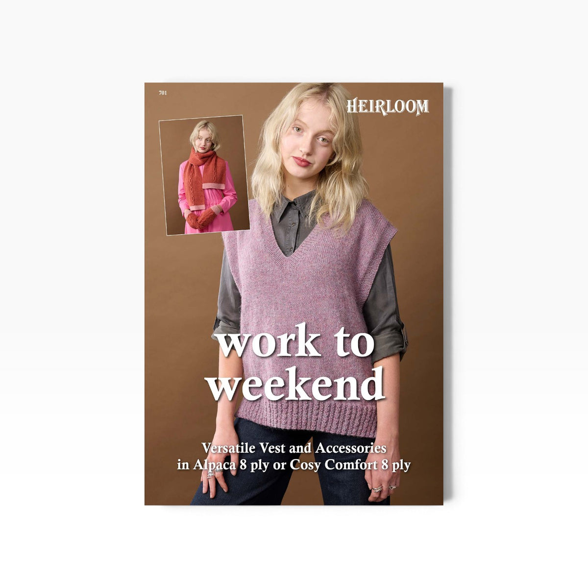 Heirloom 701 Work to Weekend pattern, cover