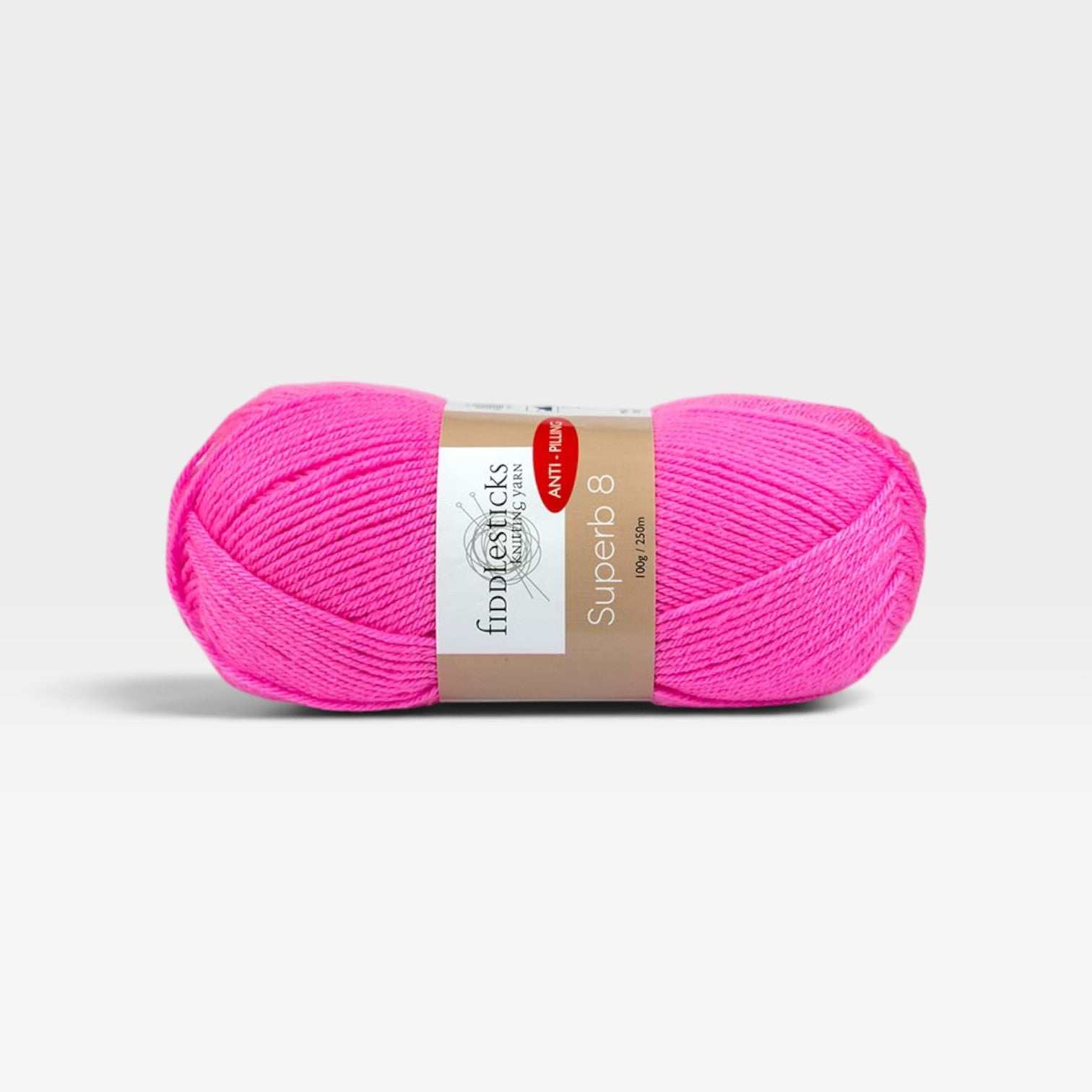 Fiddlesticks Superb 8 ply - Hot Pink 71009