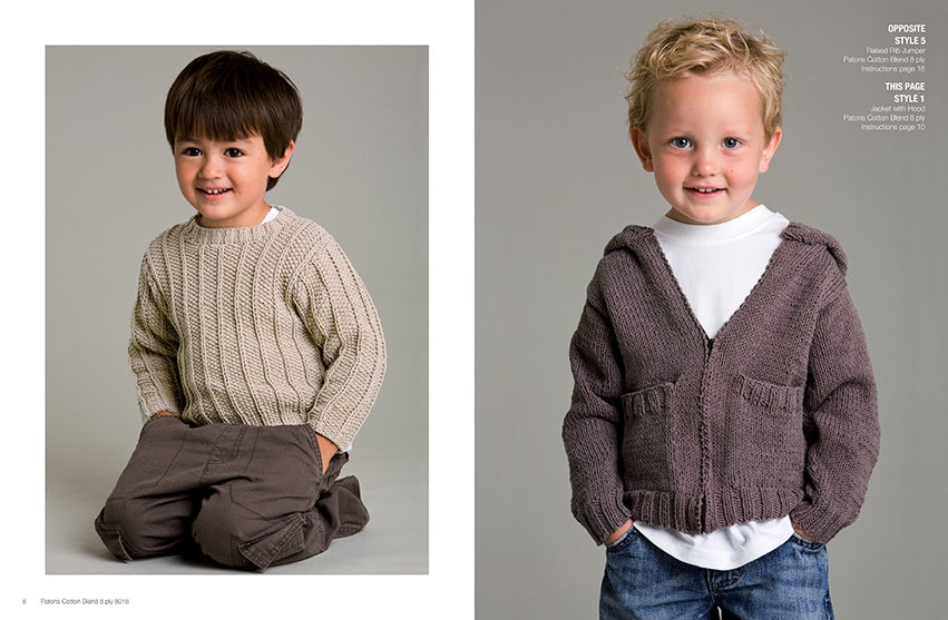 Patons 8016 Play Days pattern, page 3