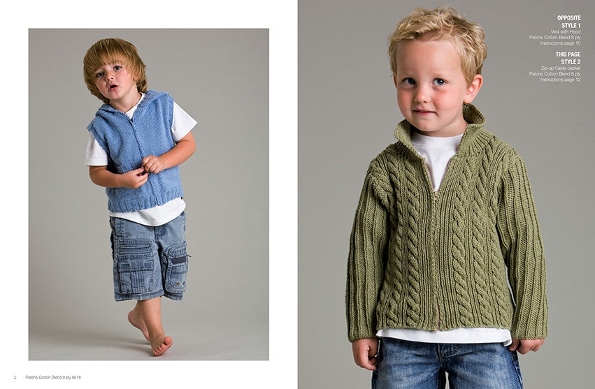Patons 8016 Play Days pattern, page 5