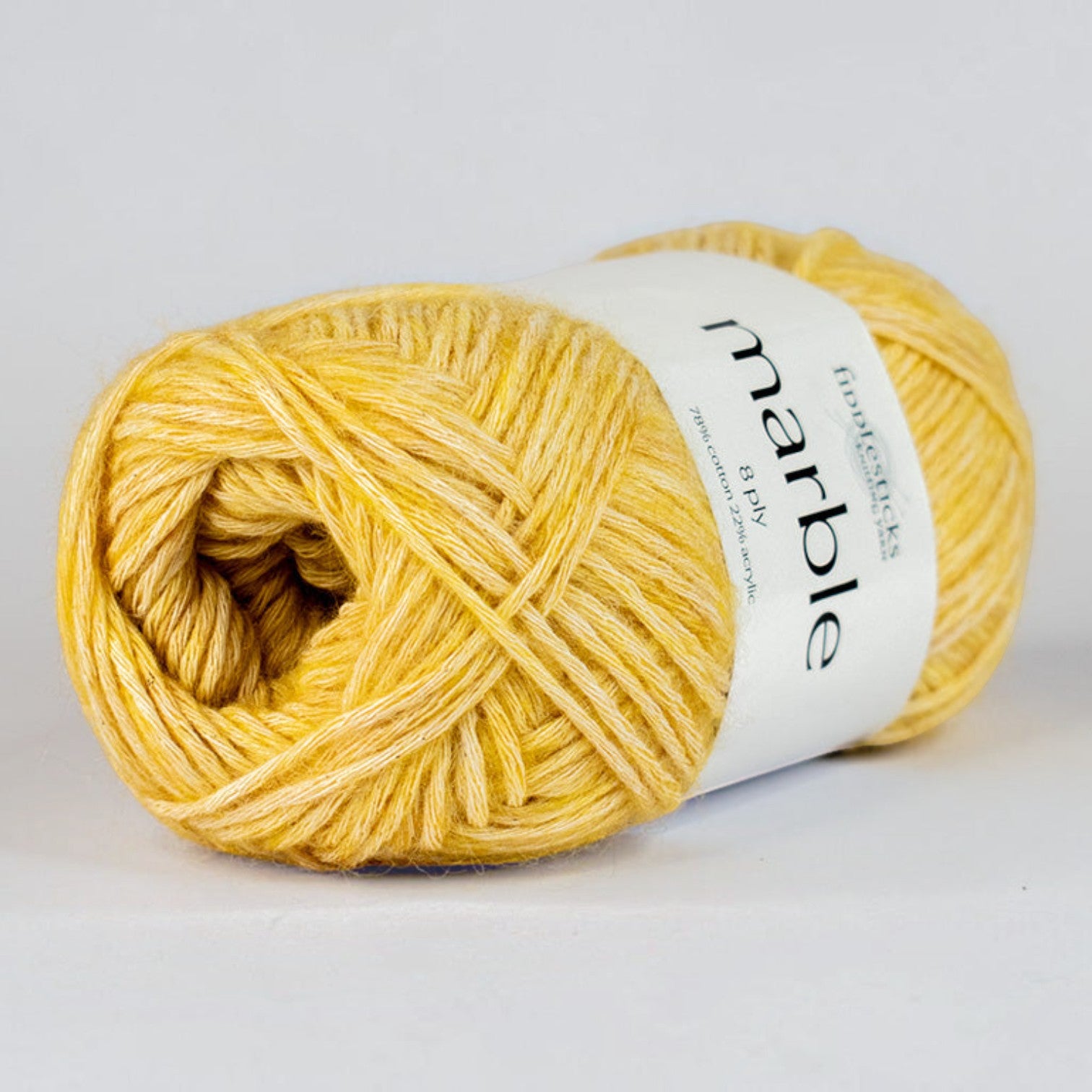 Fiddlesticks Marble 8 Ply in Mustard 1810