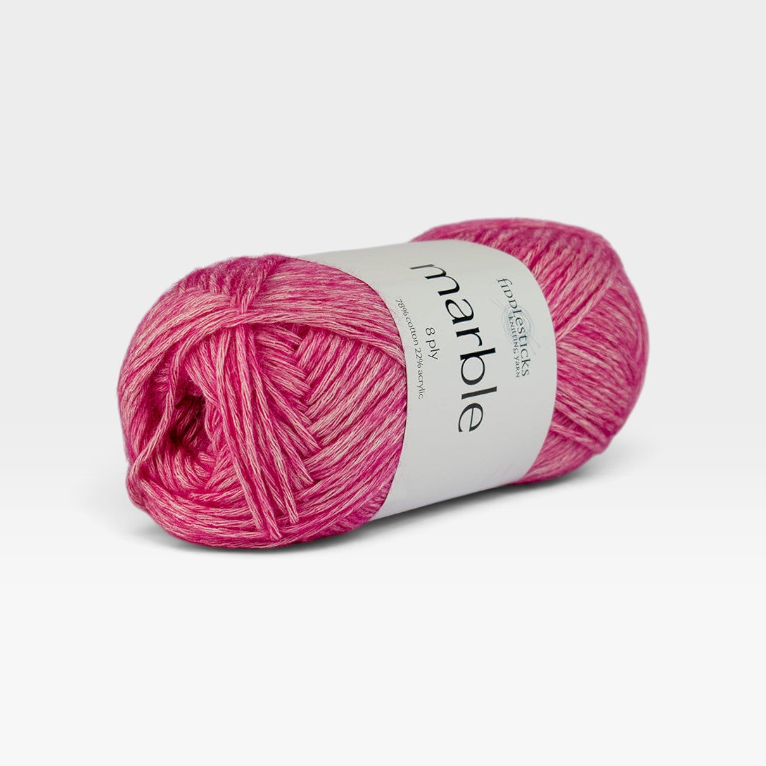 Fiddlesticks Marble 8 Ply - Cerise 1814