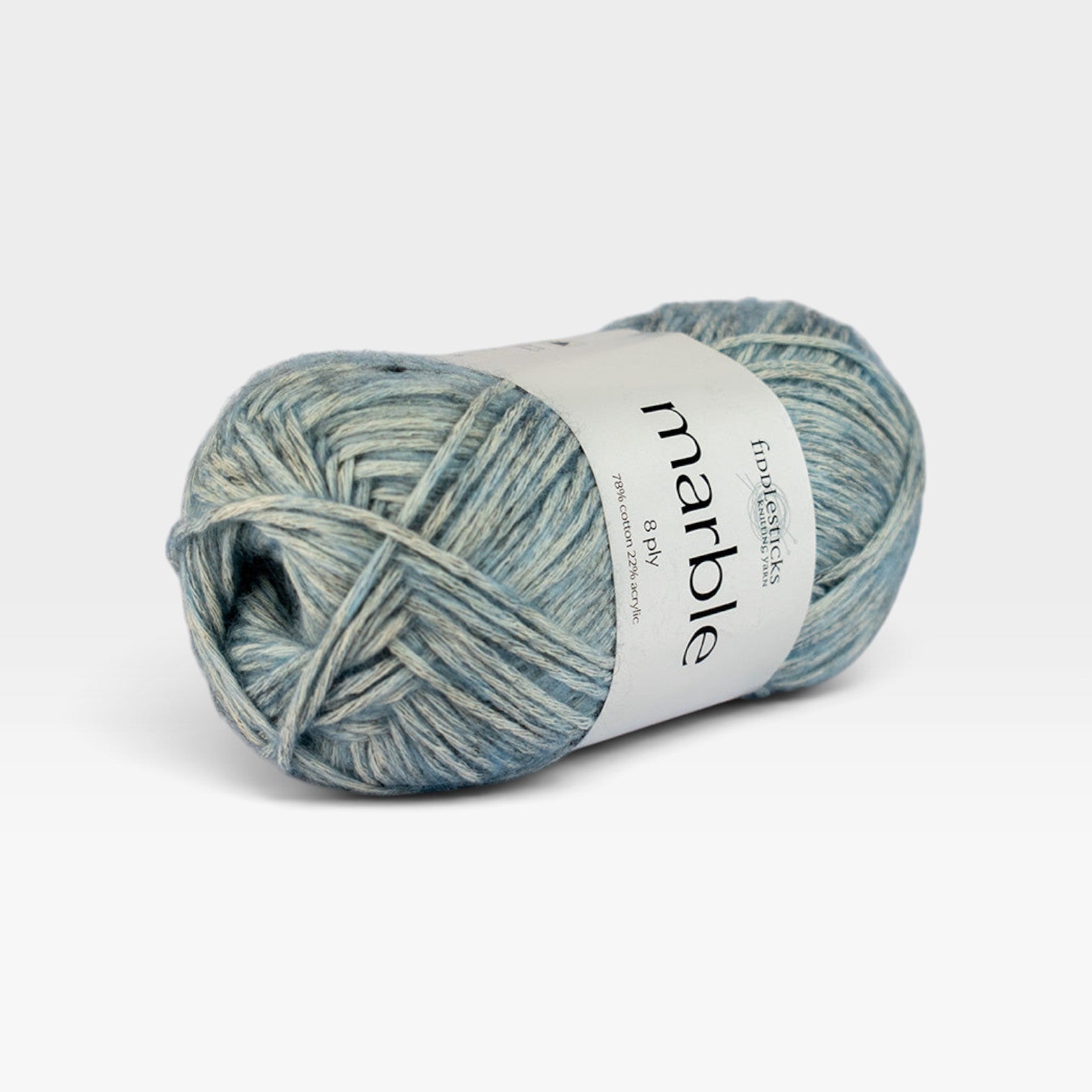 Fiddlesticks Marble 8 Ply - Denim 1821