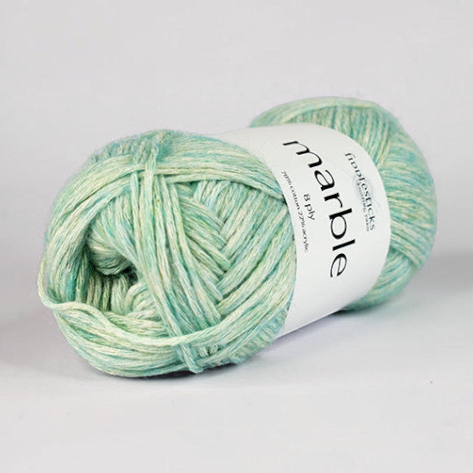 Fiddlesticks Marble 8 Ply in Aqua 1826