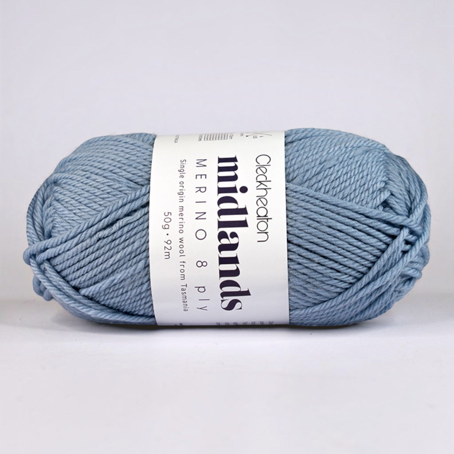 Cleckheaton Midlands Merino 8 ply in Quartzite 8821